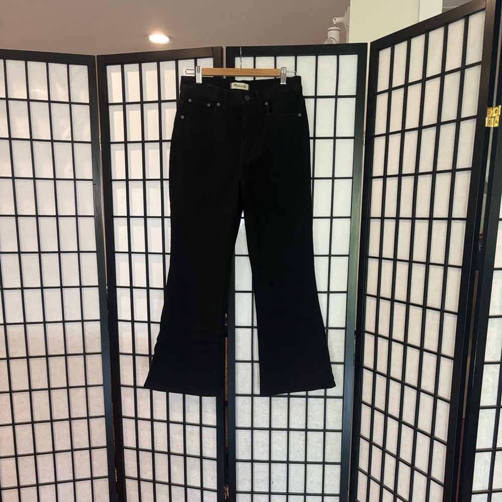 MADEWELL Black Perfect Vintage Fit Jeans in 28